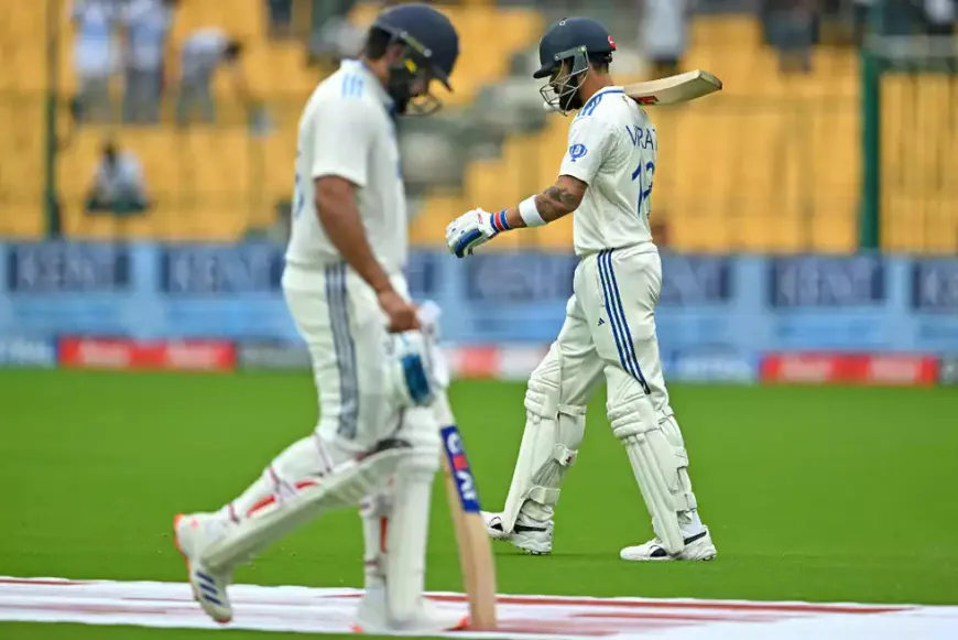 India Misreads Conditions, Struggles Against New Zealand in Bengaluru