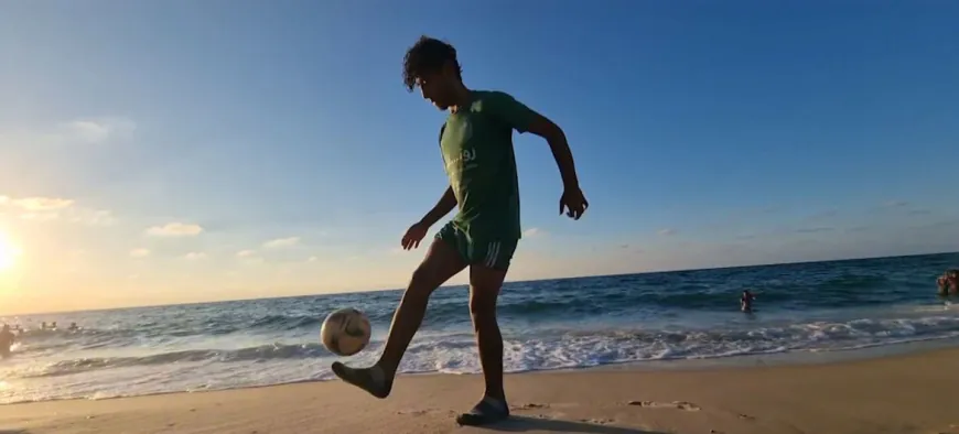 First Person: Football Dream Alive in Gaza Despite ‘Constant Fire’