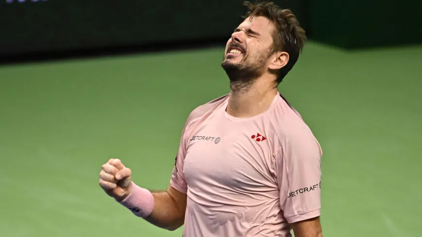 Stan Wawrinka Upsets Andrey Rublev to Reach Stockholm Semi-Finals