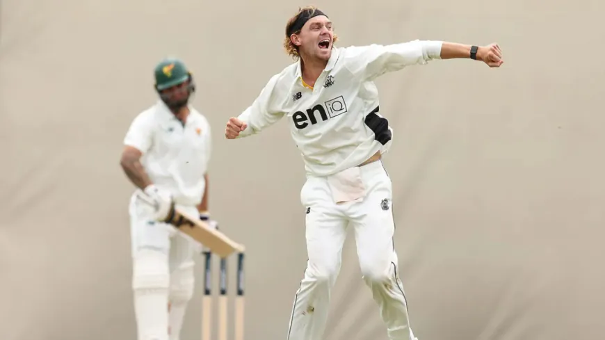 Rocchiccioli, Doran Share the Spoils on Rain-Hit Opening Day of Sheffield Shield