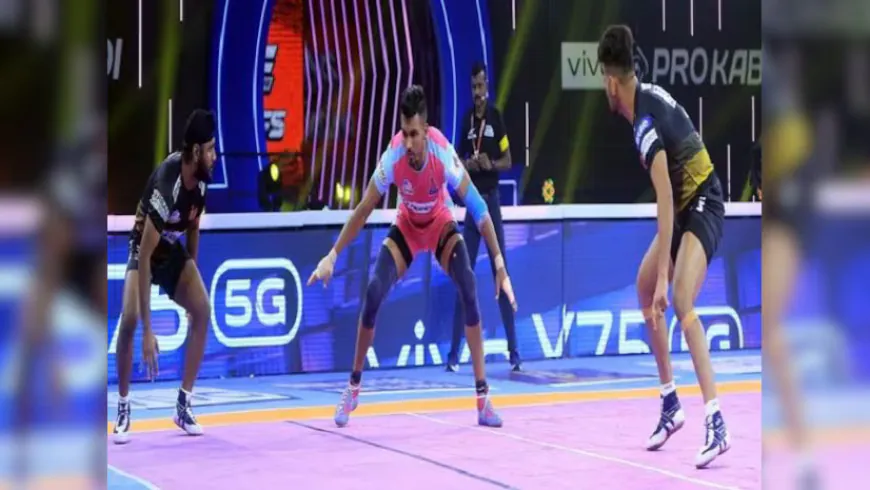 Deshwal Leads Jaipur Pink Panthers to Thrilling Victory Over Bengal Warriorz