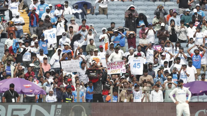 Spectators Face Water Shortages and Extreme Heat at MCA Stadium, Pune