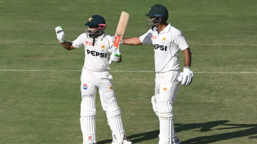 Saud Shakeel's Century Levels the Scores in Thrilling Third Test