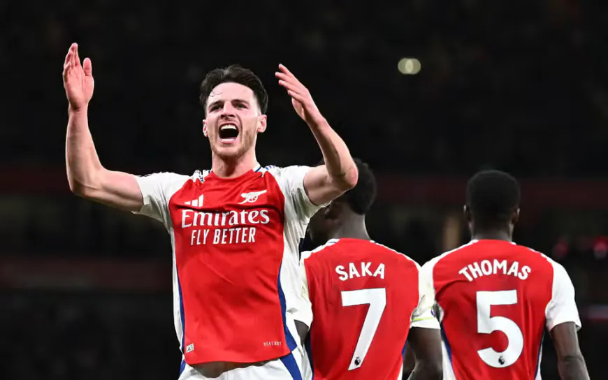 Declan Rice Shines in Defensive Role, Offering Hope Amid Arsenal's Injury Crisis