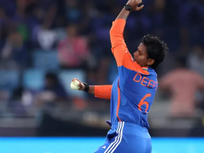 Deepti Sharma Achieves Career-High 2nd Spot in ICC ODI Bowler Rankings