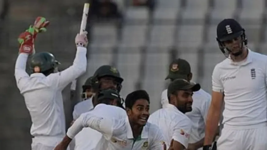 On This Day: Bangladesh Shocks England for Historic Test Victory in Mirpur