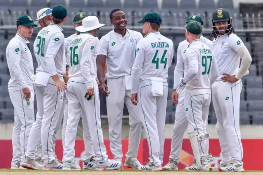 Rabada's Fiery Fifer Leaves Bangladesh in Trouble