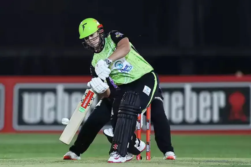 Georgia Voll's 92 Powers Sydney Thunder to Commanding Victory