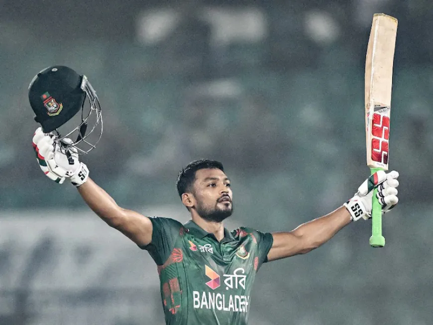 Najmul Hossain Shanto Retains Captaincy for Bangladesh’s ODI Series Against Afghanistan