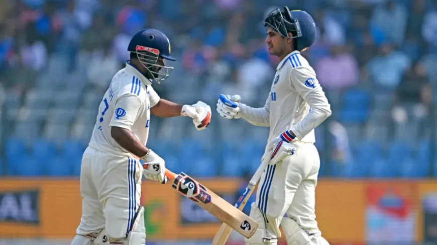 Pant and Gill Propel India Forward After Early Setback