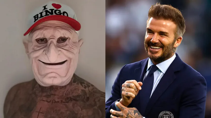 David Beckham Gets Spooky for Halloween with Hilarious Costume and Bingo Love