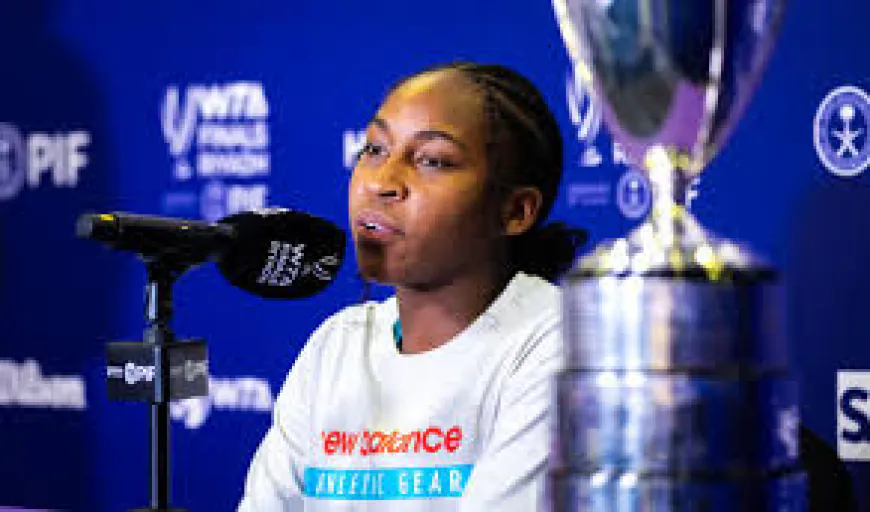 Coco Gauff Seeks Progress in Saudi Arabia During WTA Finals; Contemplates Future Participation