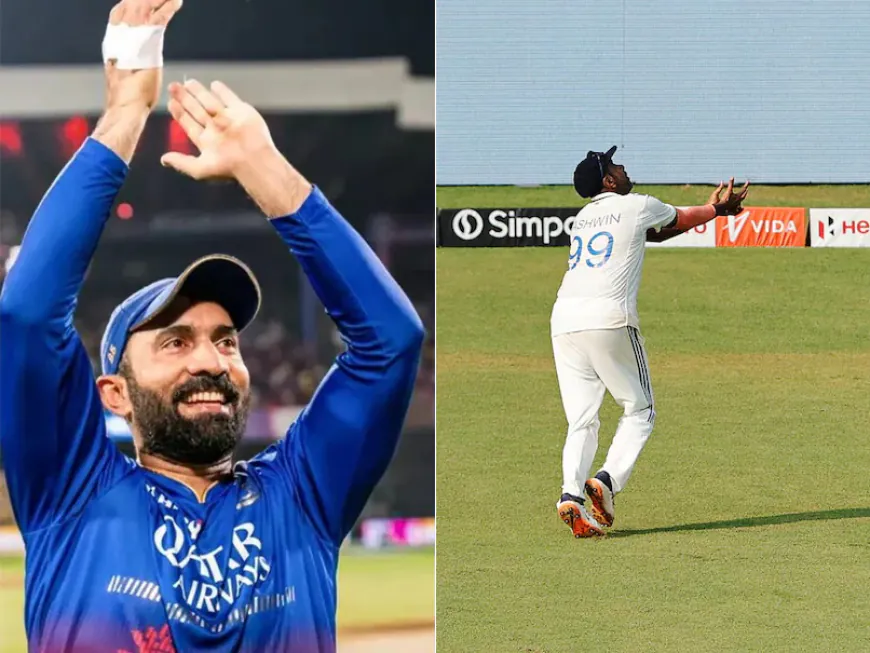 "Flak You Have Given Me...": R Ashwin's Epic Reply to Dinesh Karthik Over Catch Banter