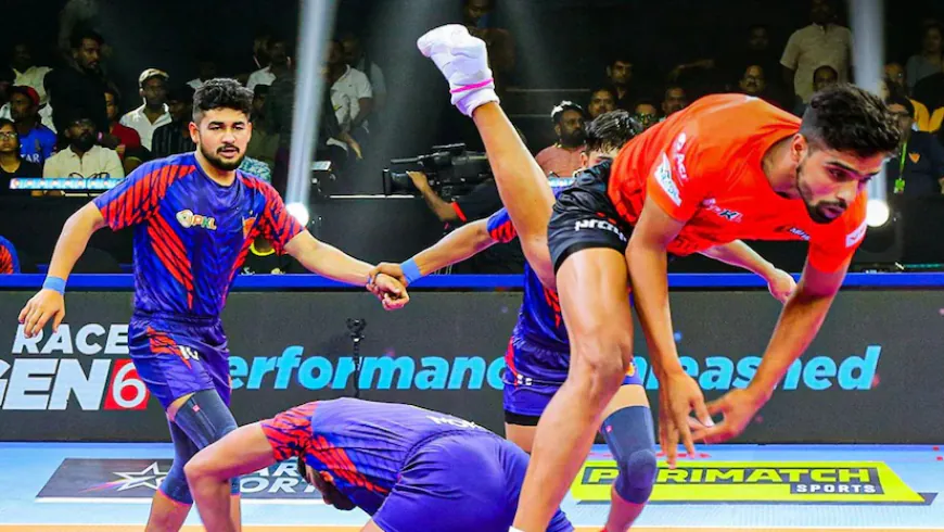 Puneri Paltan Dominates Gujarat Giants 49-30 in Pro Kabaddi League