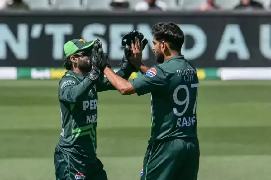 Haris Rauf Stars as Pakistan Bowl Australia Out for 163 in Second ODI