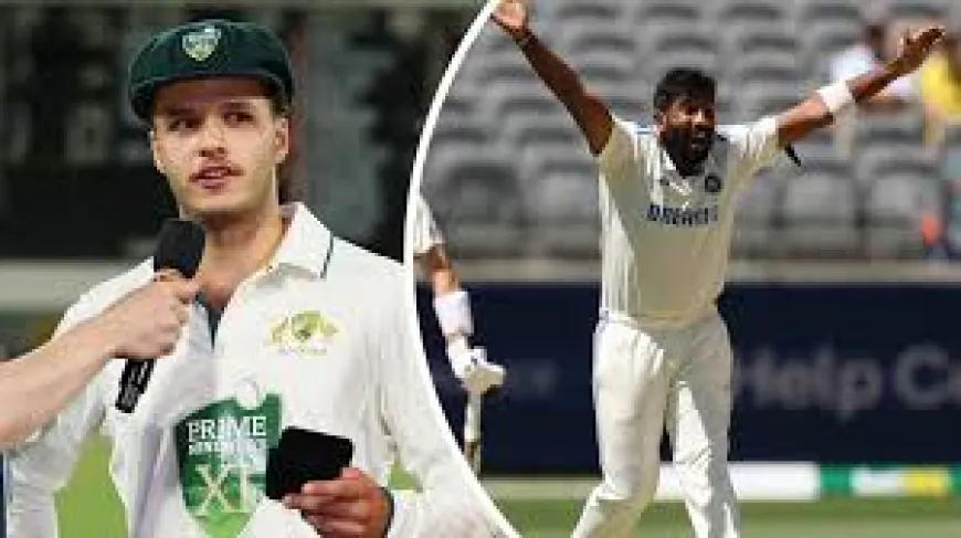 Sam Konstas - Young Gun Set to Face Test Against Jasprit Bumrah in Boxing Day Test