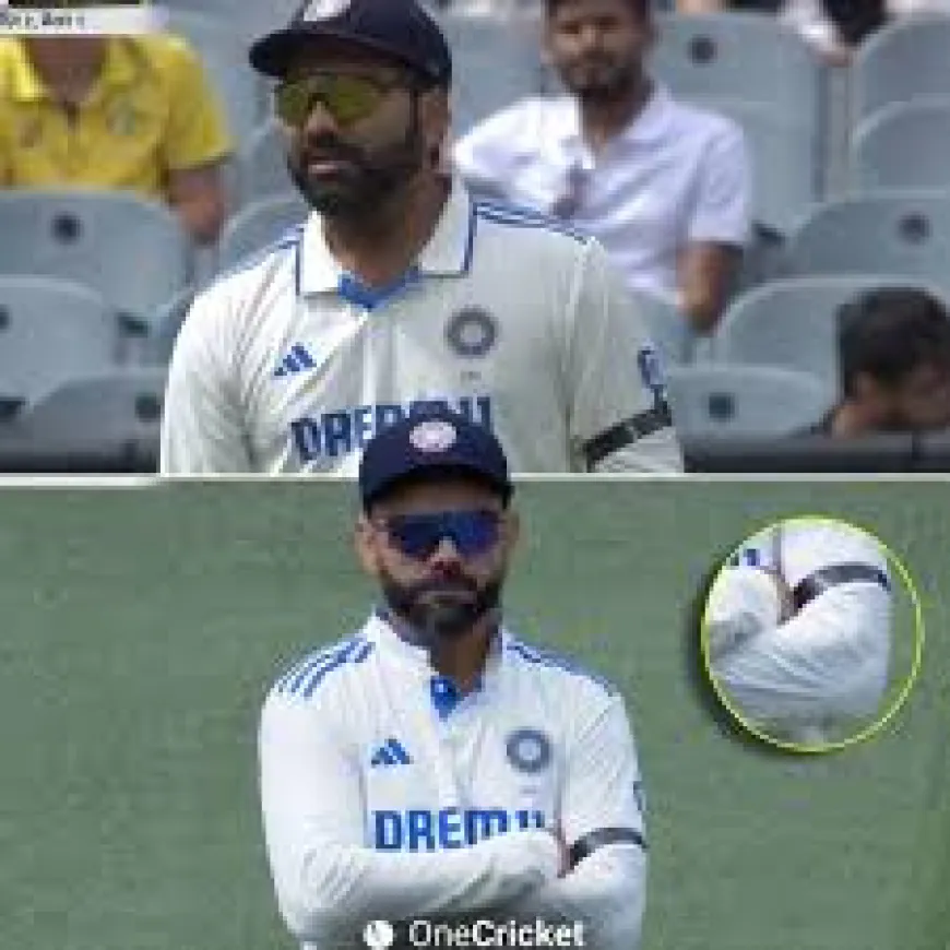 Indian Cricket Team Pays Tribute to Dr. Manmohan Singh with Black Armbands