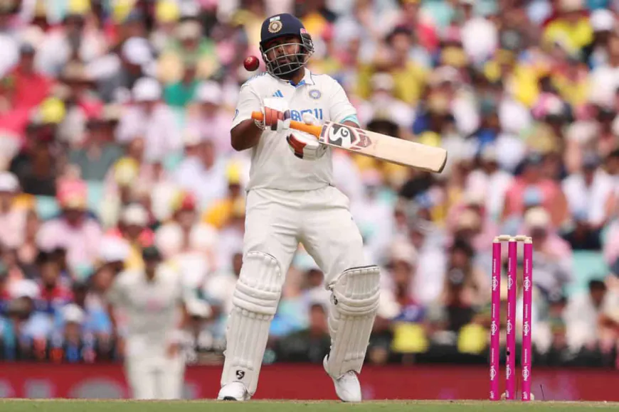 Rishabh Pant makes history with blazing fifty against Australia in 5th test