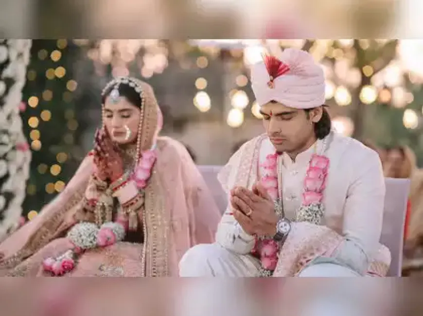 Neeraj Chopra's Marriage-A humble understatedly but festively modest expression of love.