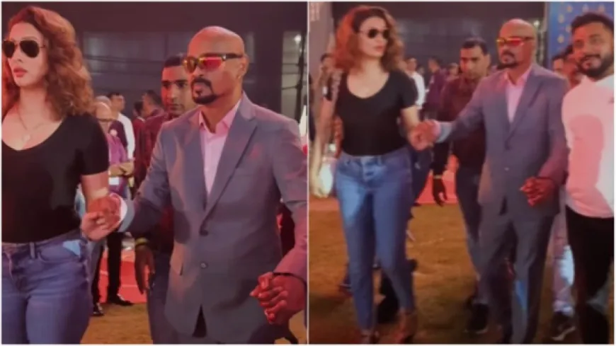 Vinod Kambli gets support from wife Andrea Hewitt as he battles health issues on Wankhede's 50th birthday.