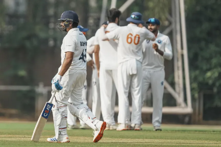 Rohit Sharma's Early Dismissal on Ranji Trophy Return Sparks Concerns-A Closer Look