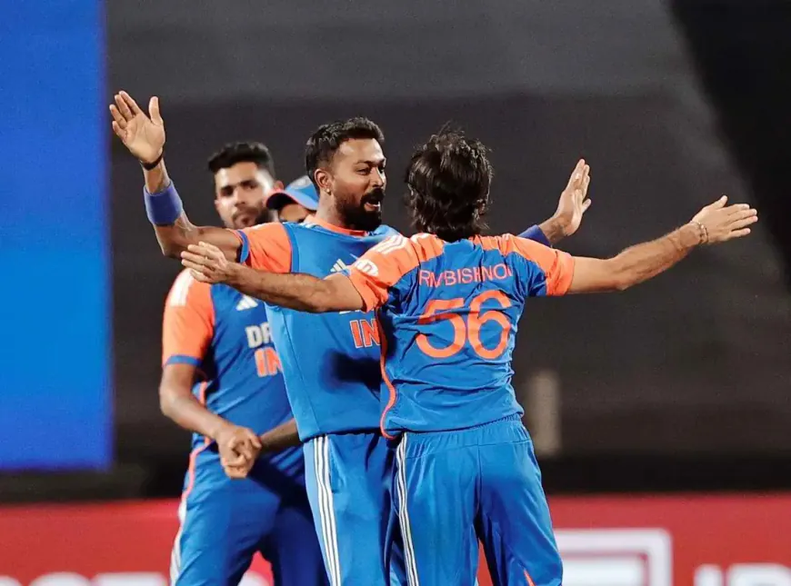 India Clinches Series with Thrilling 15-Run Victory in 4th T20I-Bishnoi and Rana Shine