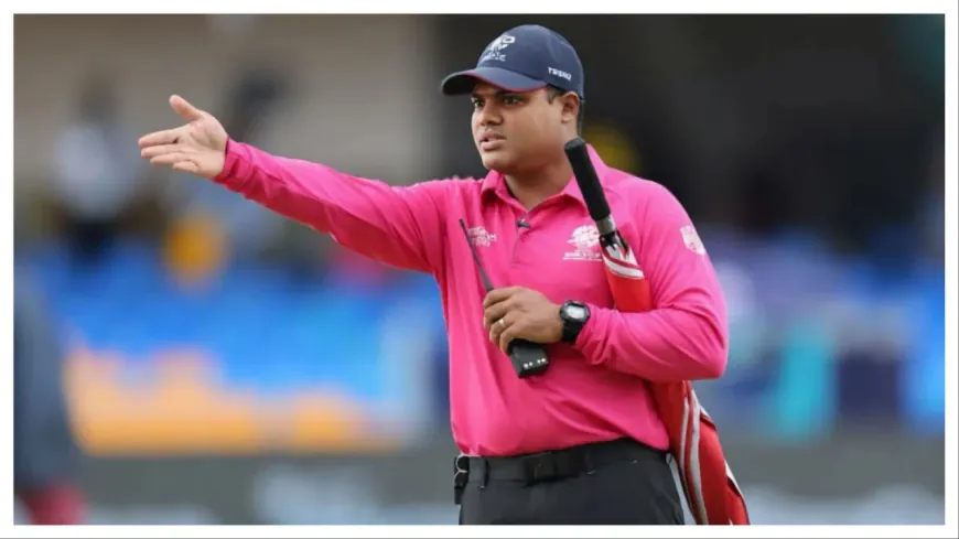 Champions Trophy 2025-India's Star Umpire Nitin Menon Withdraws, ICC Announces Match Referees