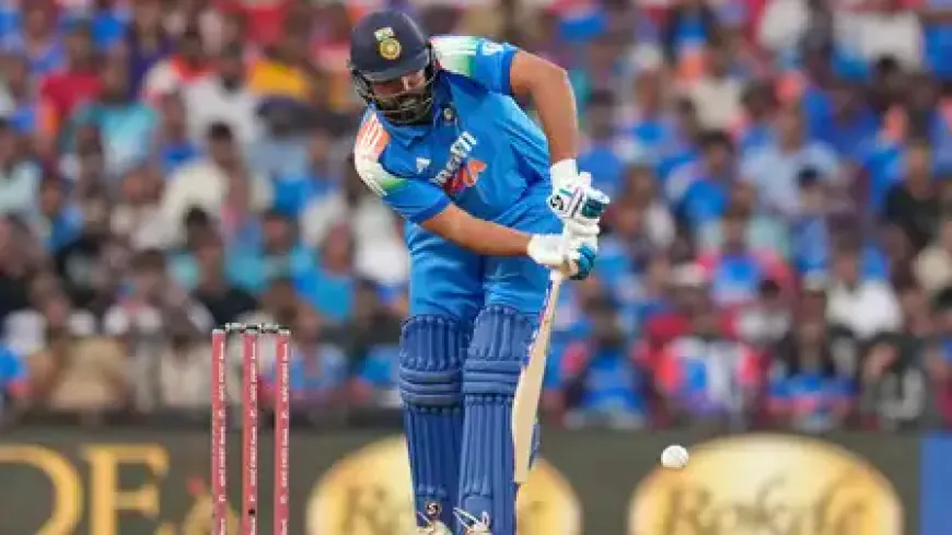 Rohit Sharma's Early Departure-A Disastrous Start in the 1st ODI Against England