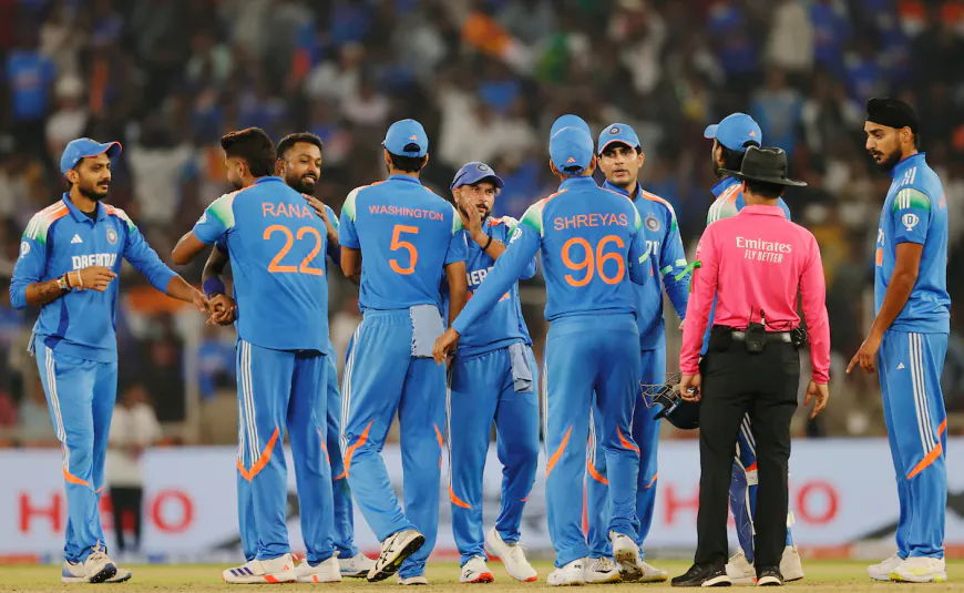 Dominant batting performance in India results in a huge team score of 356 in final ODI.