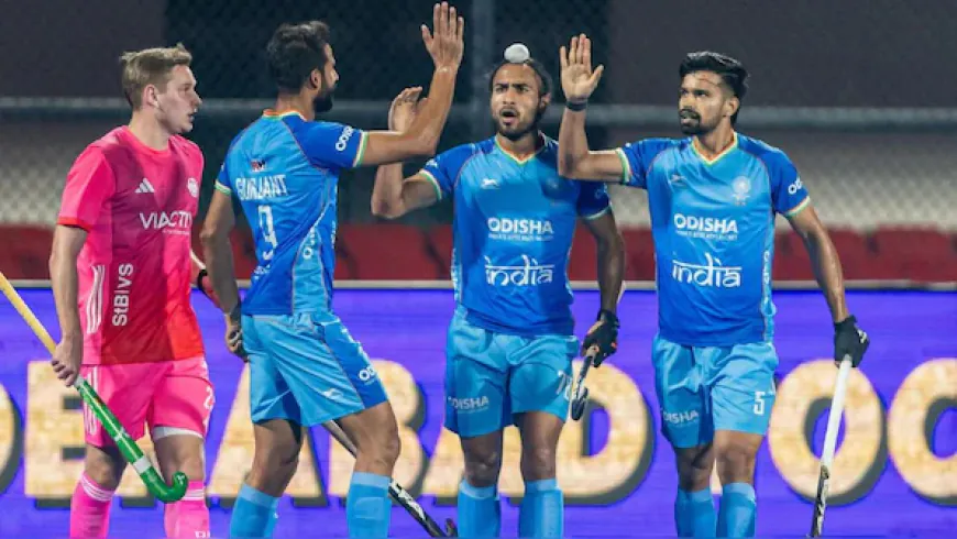 India Short of Germany in FIH Pro League 2024-25-A Close Contest at Kalinga Stadium