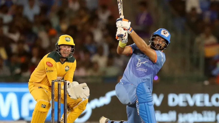 Yuvraj Singh's Seven-Six Blitz in IML Delights Fans with Memories